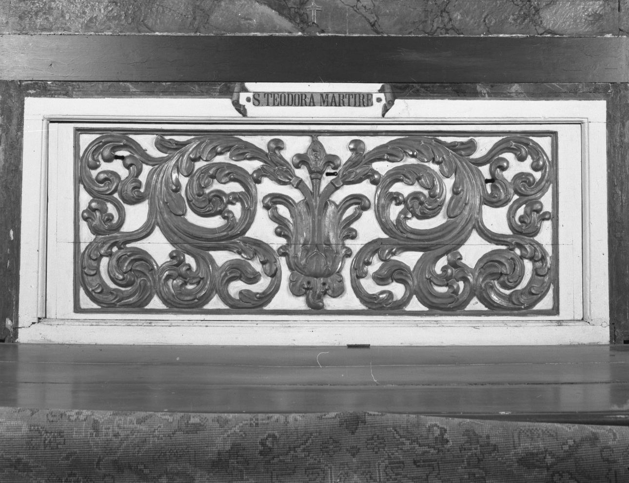 paliotto - bottega toscana (sec. XVIII)