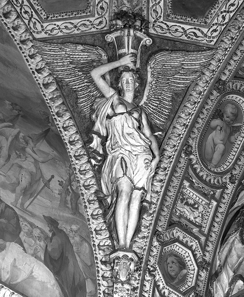 figura femminile alata (rilievo, serie) di Rustici Lorenzo (sec. XVI)