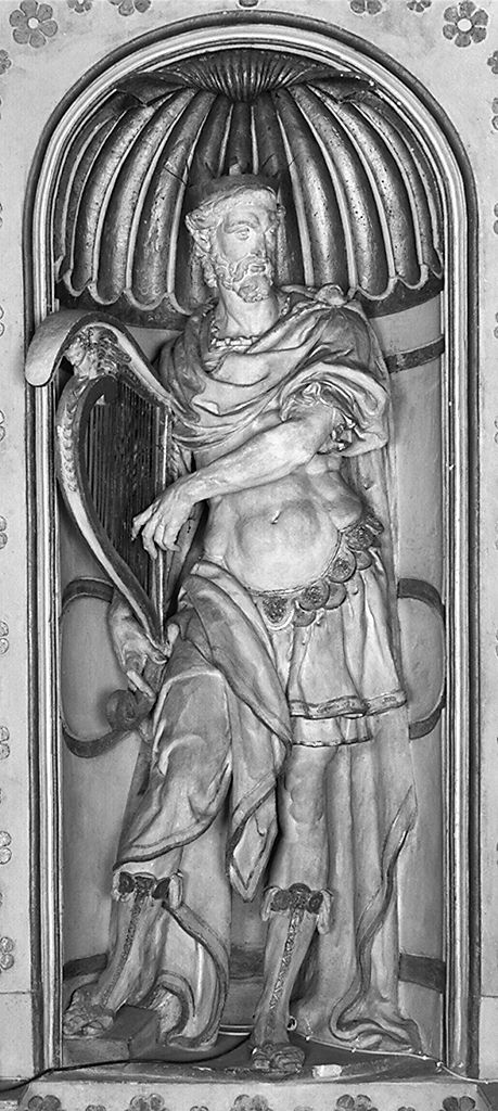 David (statua, elemento d'insieme) di Antichi Prospero detto Bresciano, Buonvicini Ambrogio (sec. XVI)