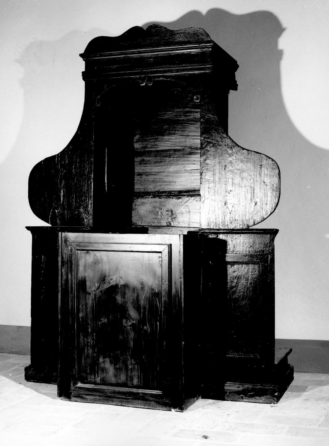confessionale, opera isolata - bottega toscana (sec. XVI)