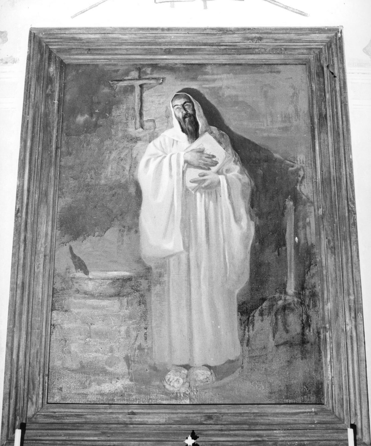 San Benedetto (dipinto, opera isolata) di Dinetto Lino (sec. XX)