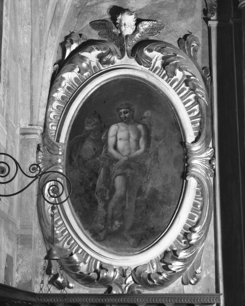 Ecce Homo (dipinto, elemento d'insieme) - ambito toscano (sec. XVIII)