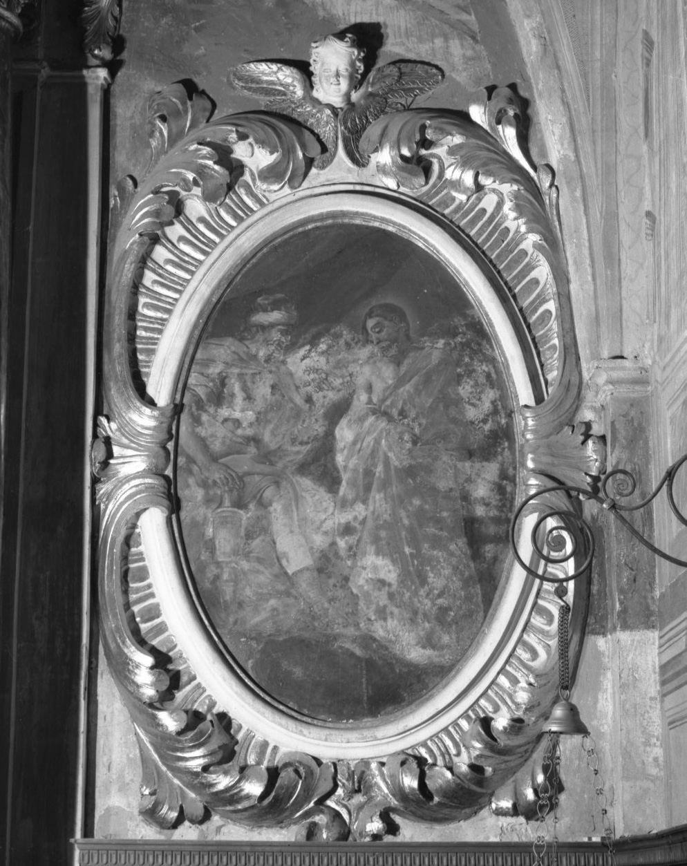 Cristo davanti ad Anna (dipinto, elemento d'insieme) - ambito toscano (sec. XVIII)