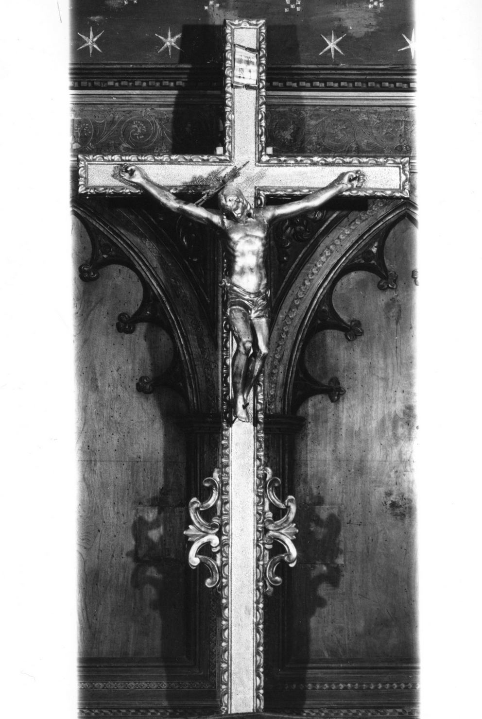 Cristo crocifisso (croce) - bottega toscana (sec. XIX)