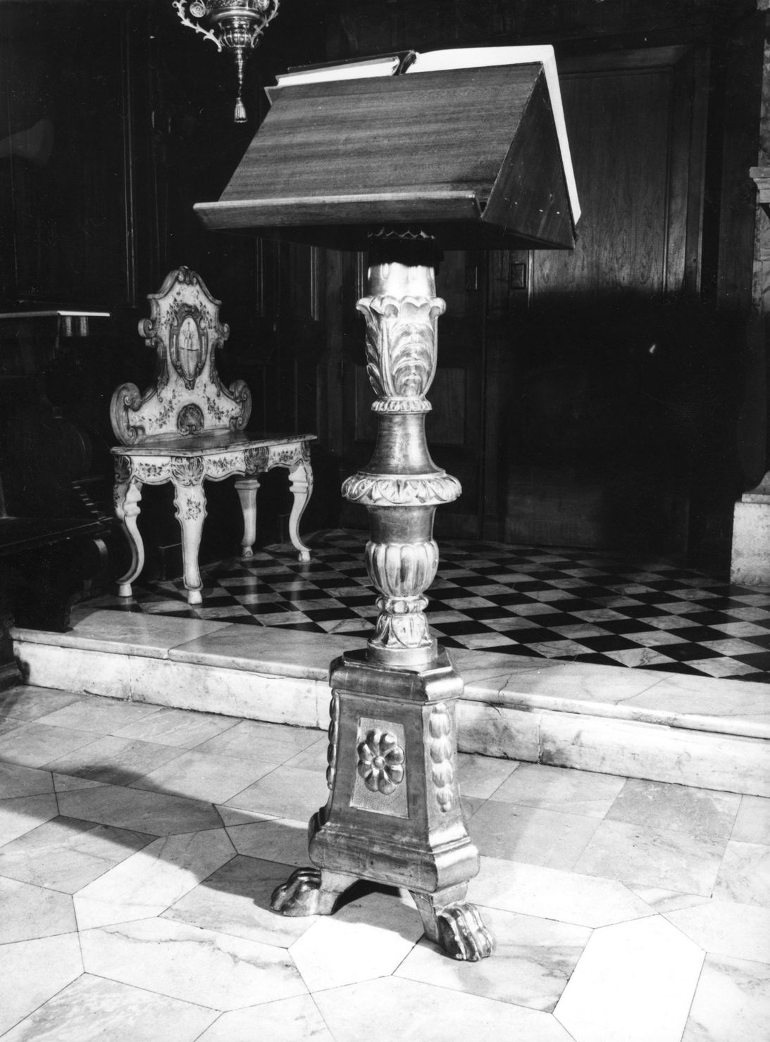 candelabro - bottega toscana (sec. XIX)