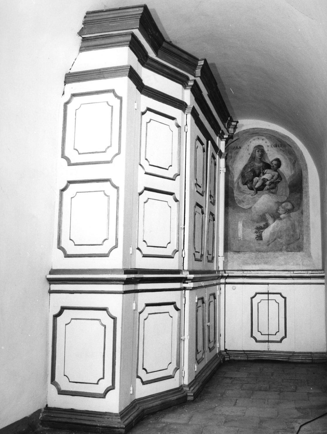 armadio - bottega toscana (prima metà sec. XIX)