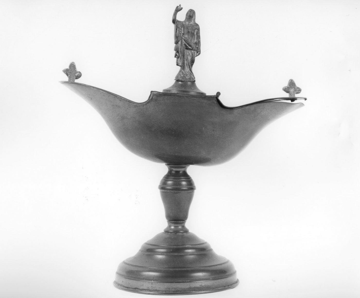 navicella portaincenso - bottega toscana (sec. XIX)