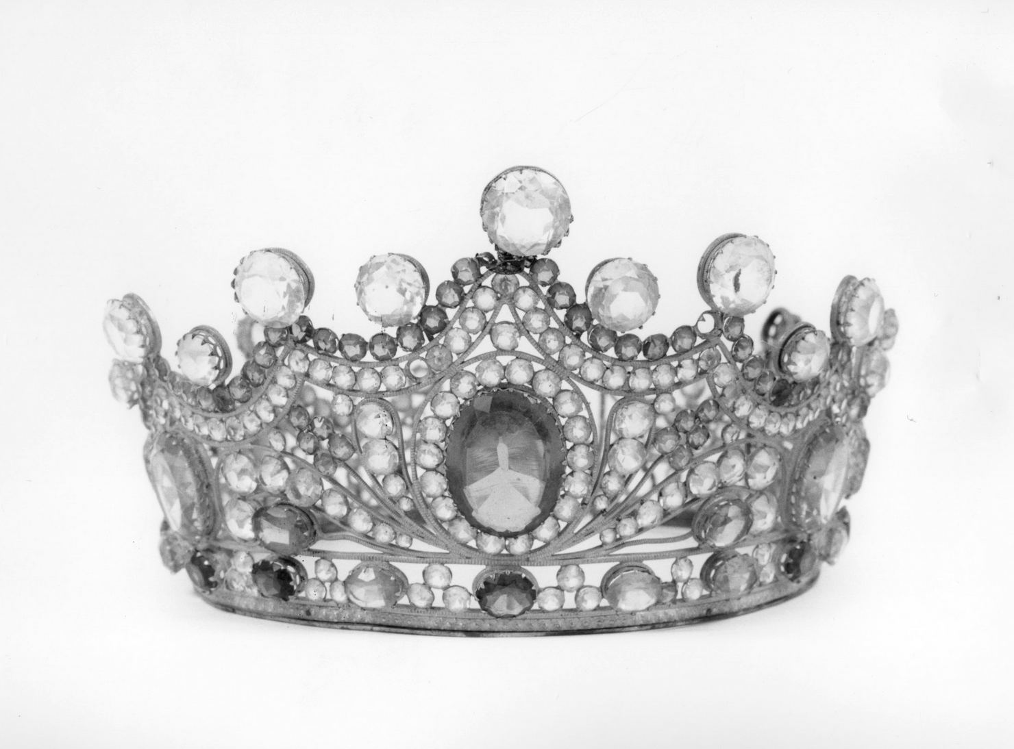 corona di immagine sacra - bottega toscana (prima metà sec. XX)