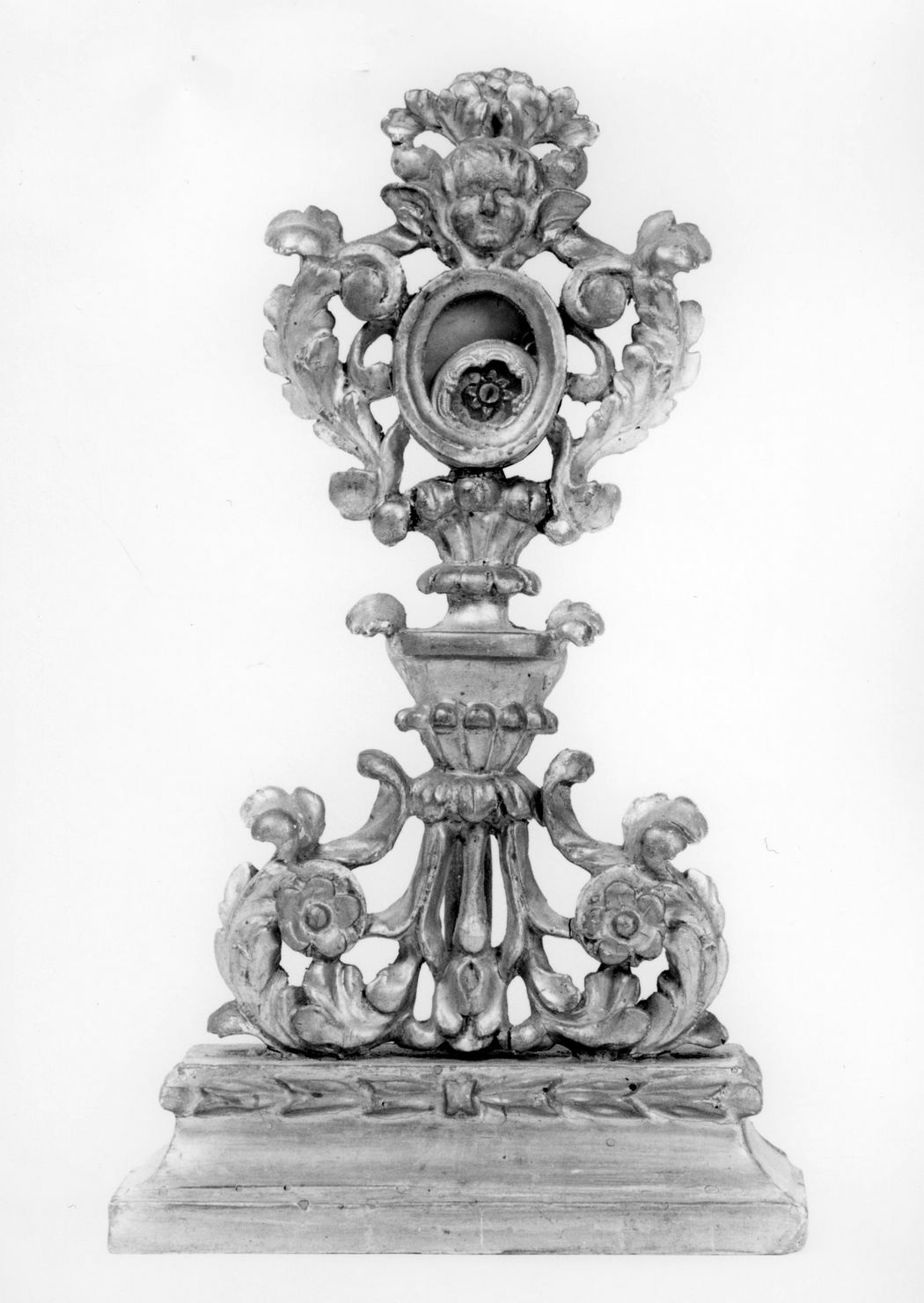 reliquiario-ostensorio - bottega toscana (seconda metà sec. XVIII)