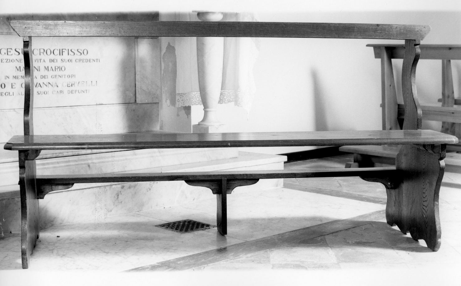 panca, serie - bottega toscana (prima metà sec. XX)