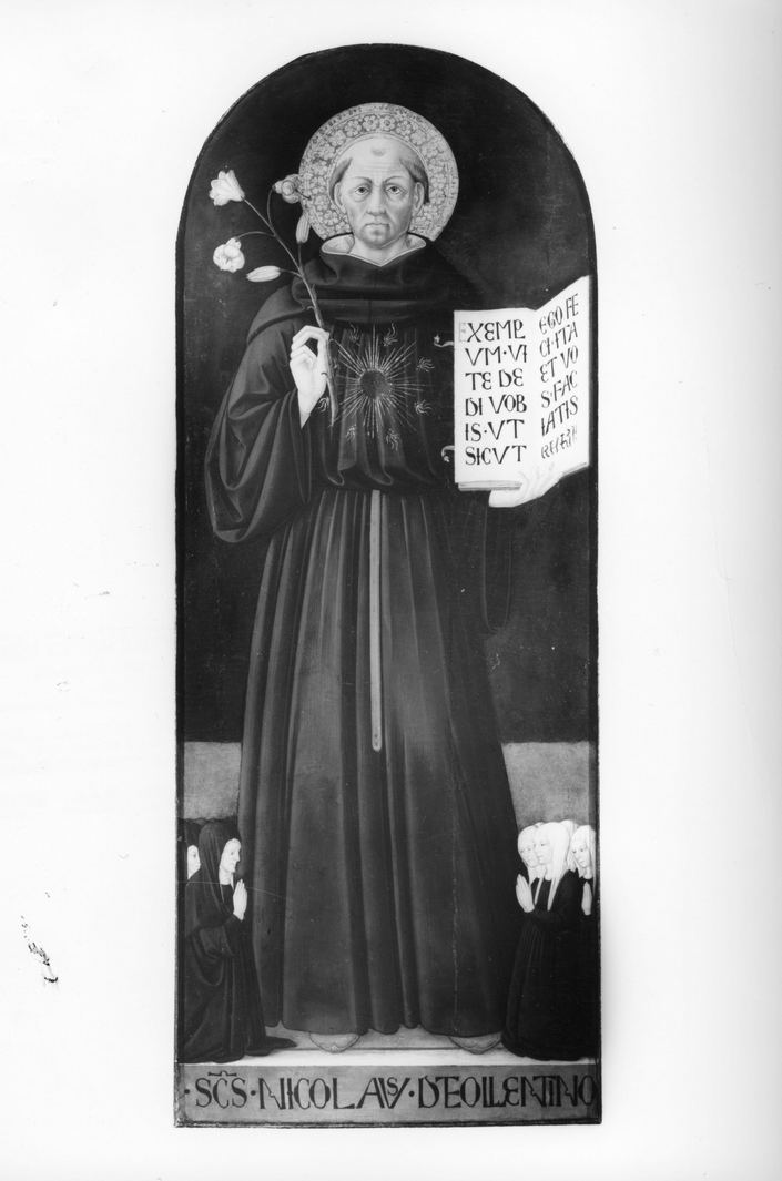 San Nicola da Tolentino (dipinto) di Neri di Bicci (seconda metà sec. XV)