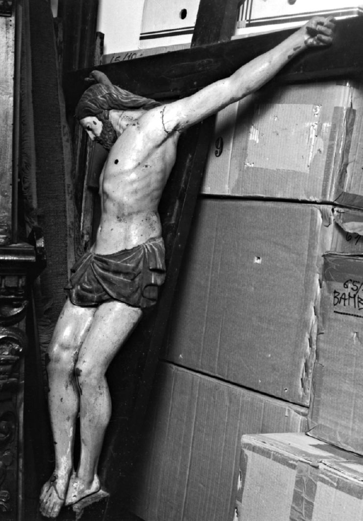 Cristo crocifisso (croce d'altare) - bottega toscana (seconda metà sec. XIX)