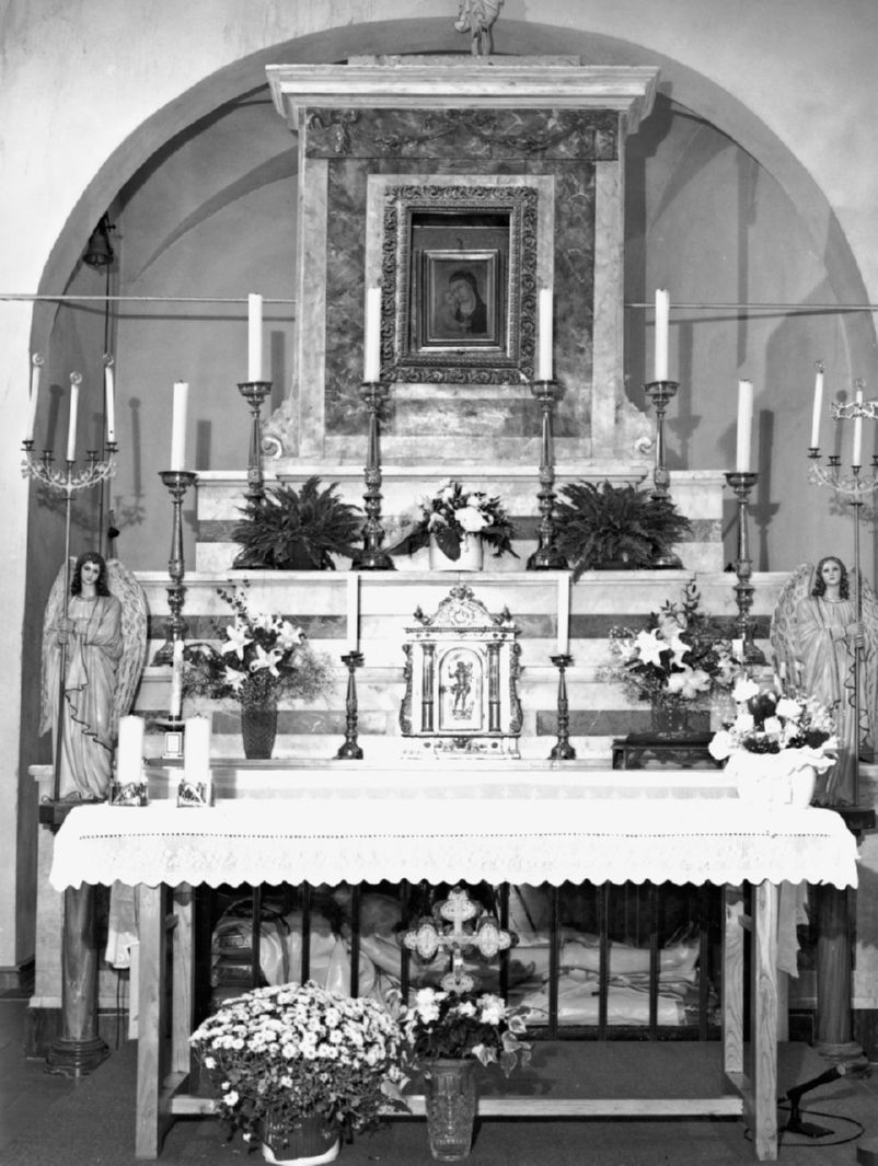 altare maggiore - bottega toscana (sec. XIX)