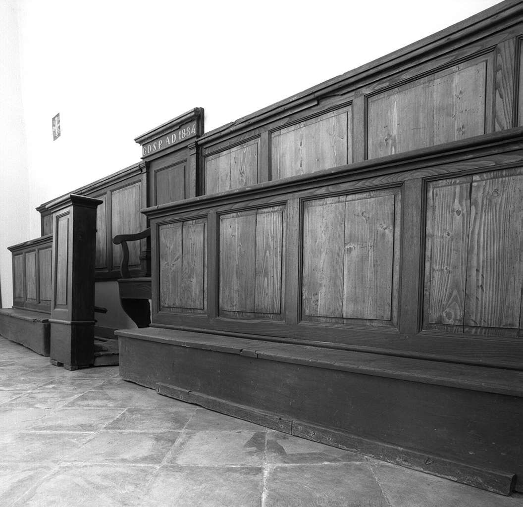 stalli del coro - bottega toscana (sec. XIX)