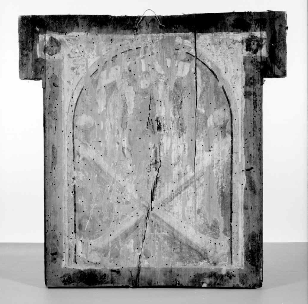 teschio (testiera di cataletto) - ambito senese (sec. XVI)