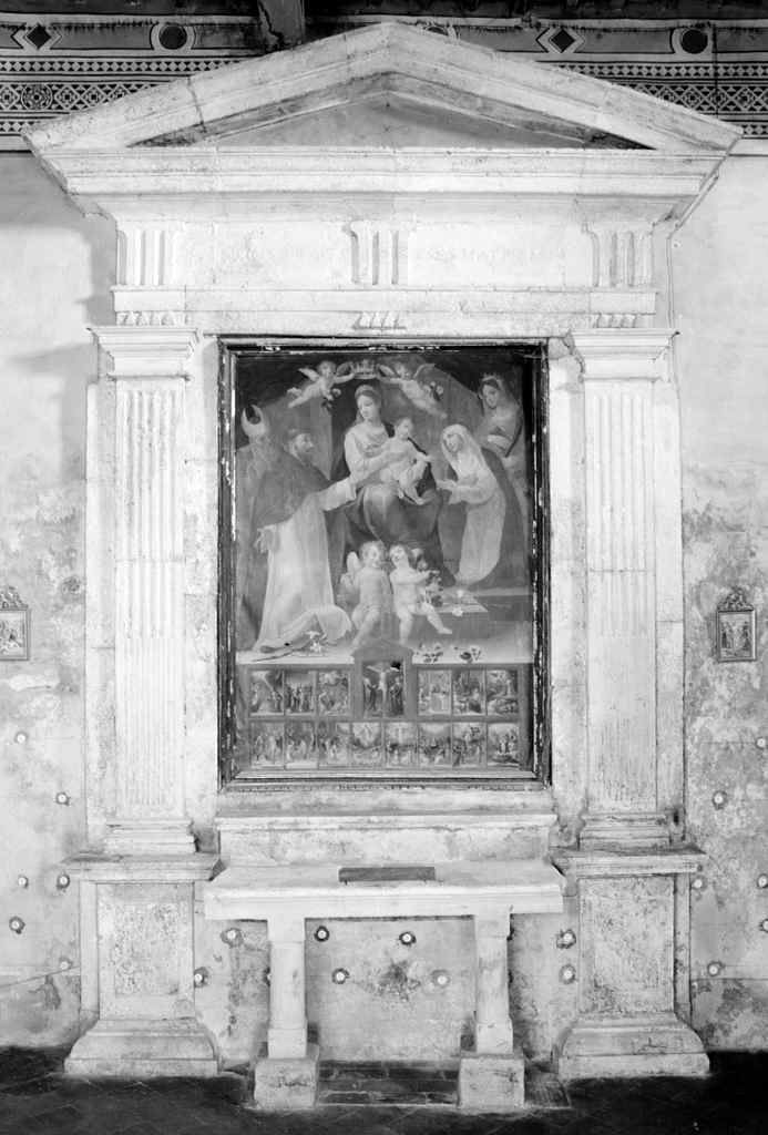 altare - a edicola - manifattura toscana (sec. XVI)