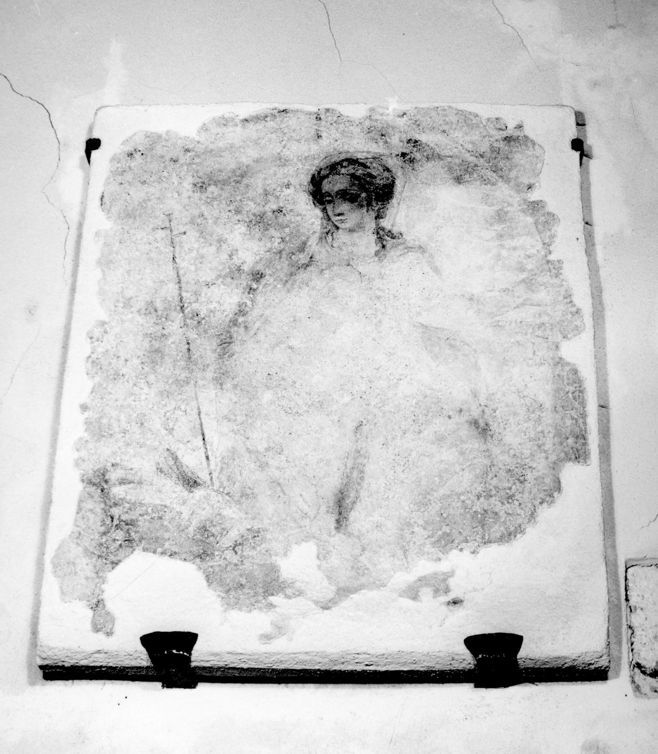 Madonna del buon viaggio, Madonna (dipinto, frammento) - ambito toscano (sec. XVI)