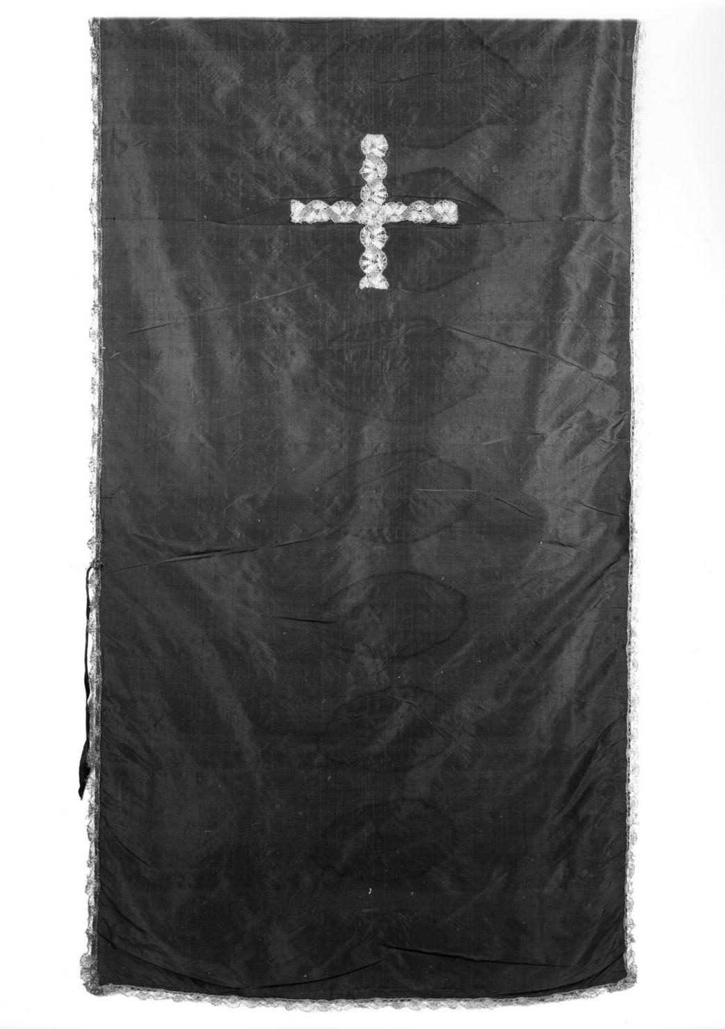 velo omerale - manifattura italiana (seconda metà sec. XIX)