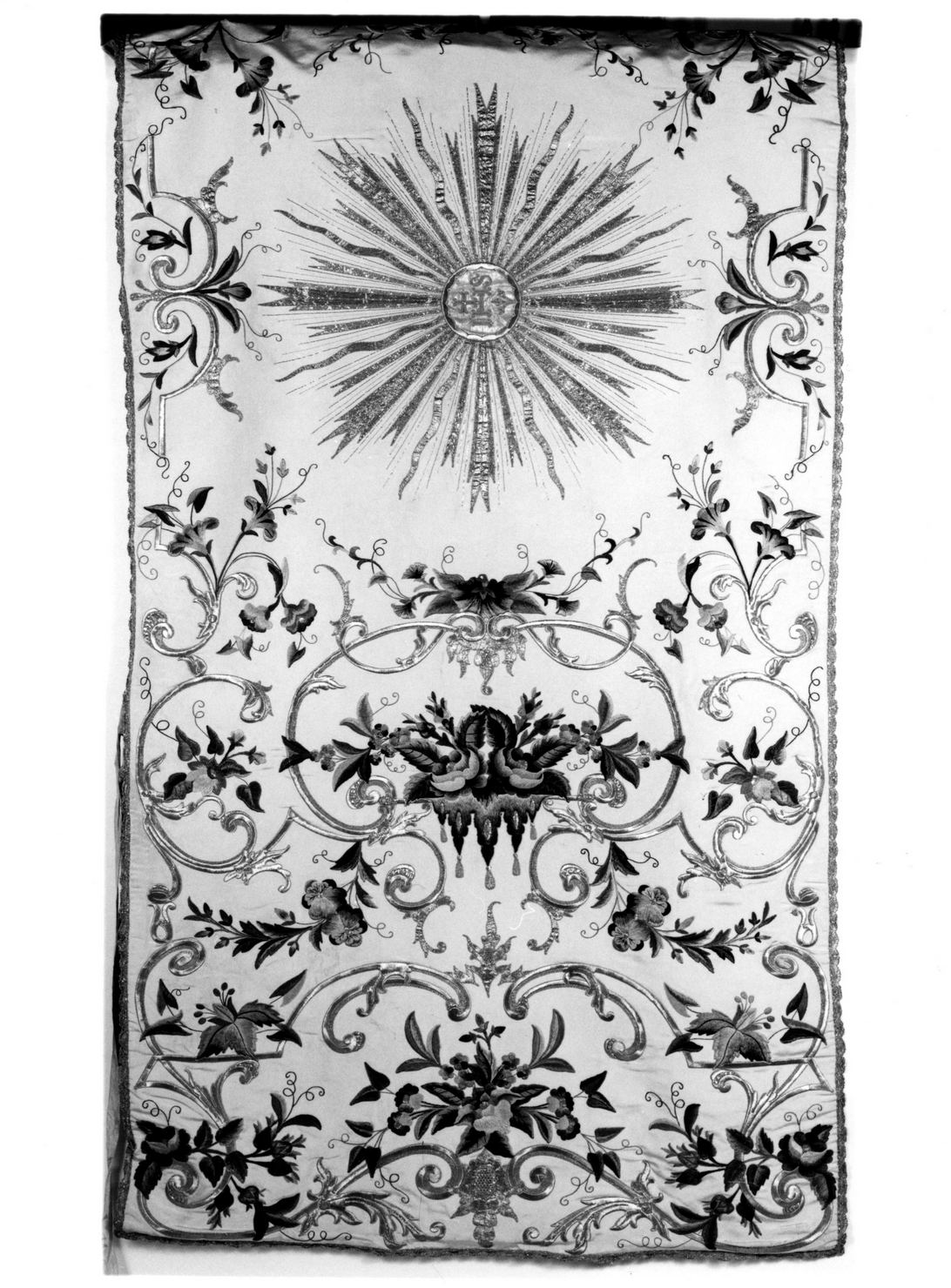 velo omerale - manifattura italiana (seconda metà sec. XIX)