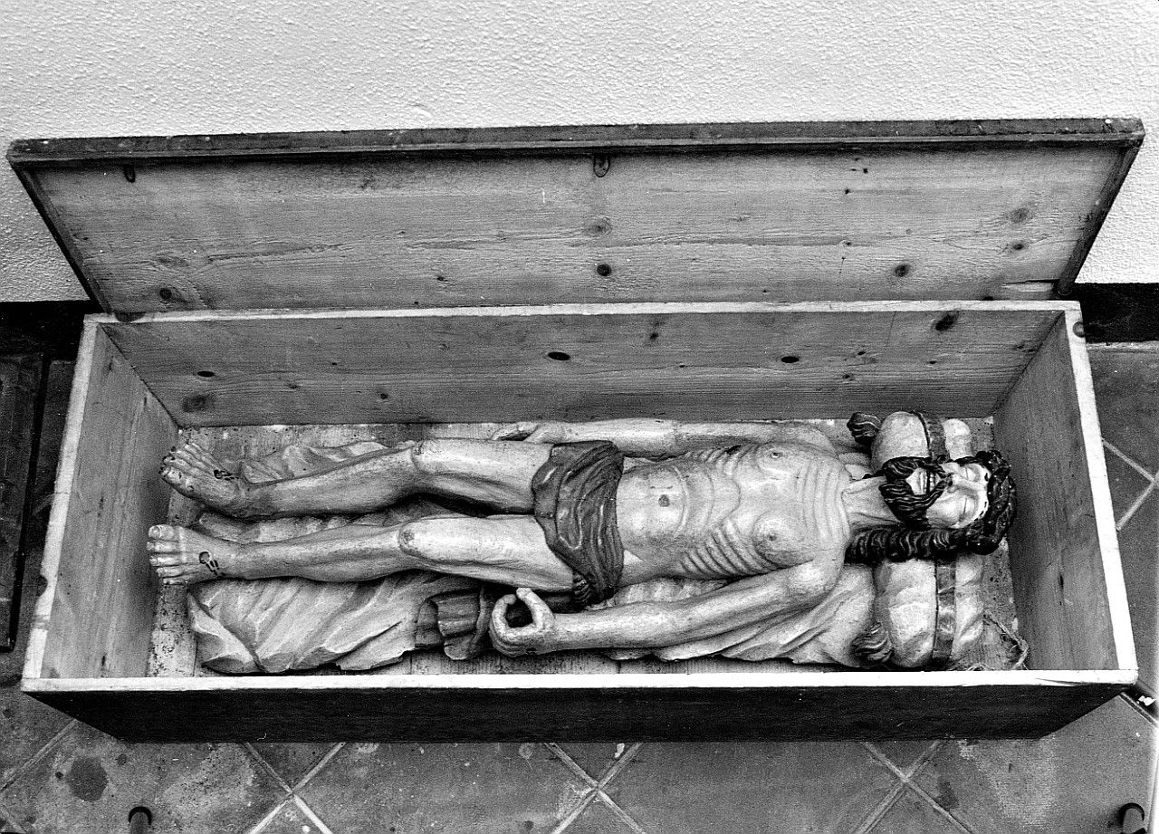 Cristo morto (statua) - bottega toscana (sec. XIX)