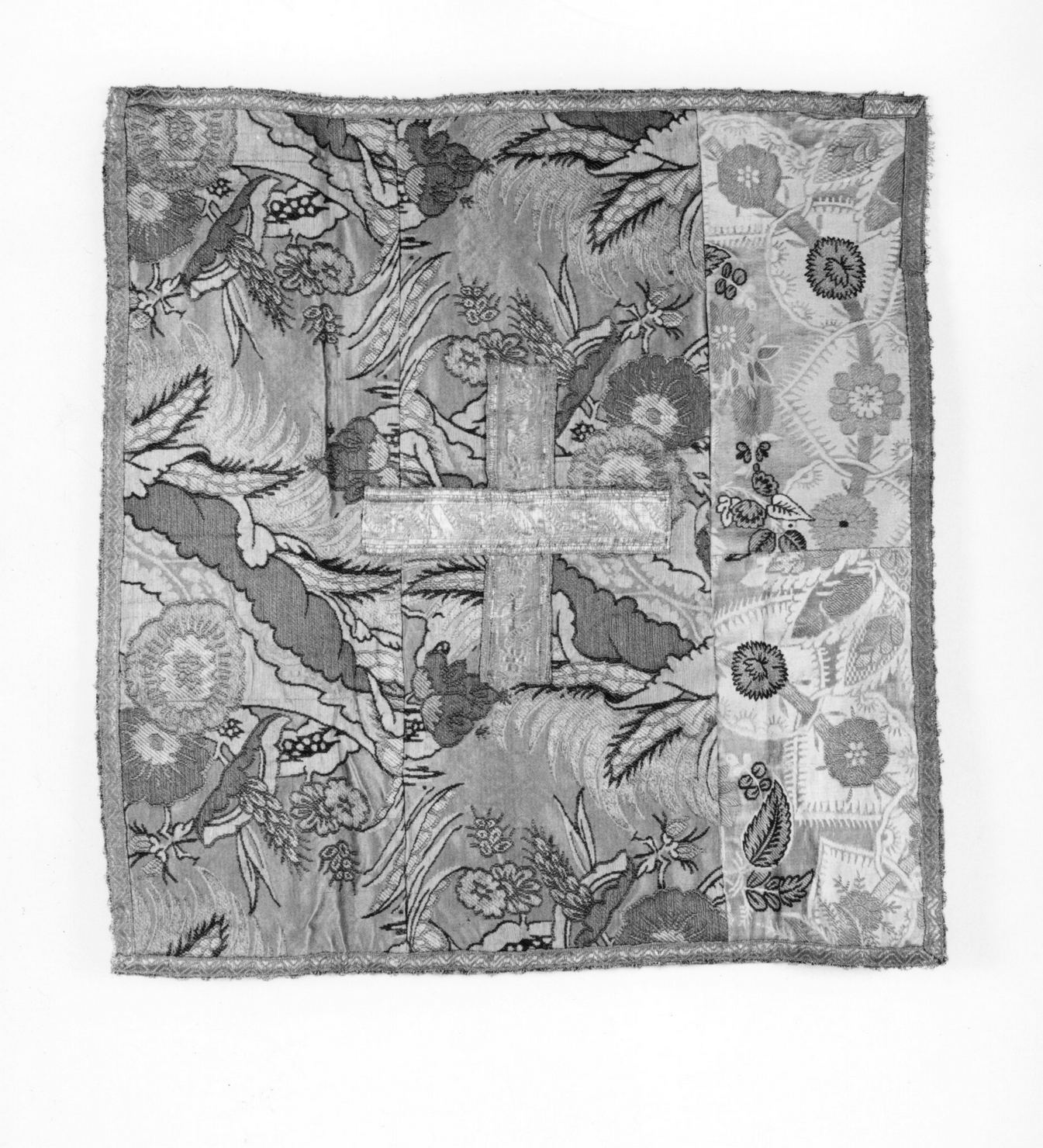 velo di calice, elemento d'insieme - manifattura francese (seconda metà sec. XVIII)