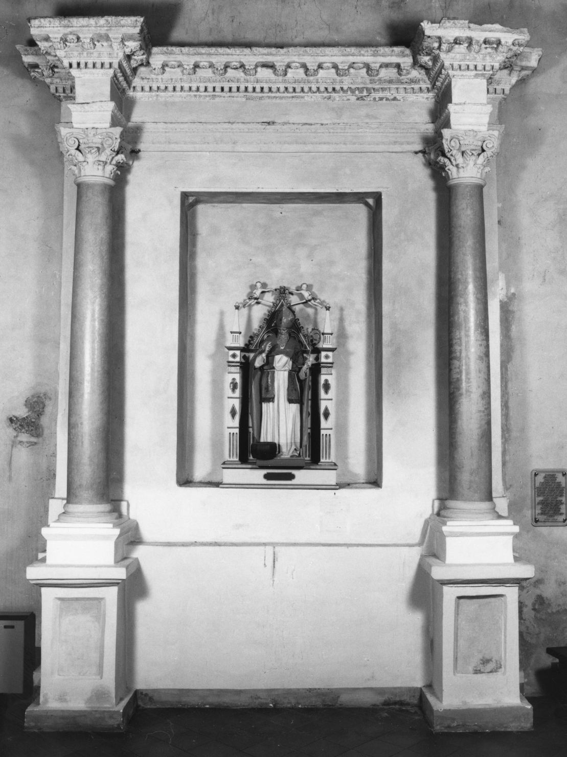 altare, insieme - manifattura senese (secondo quarto sec. XVI)