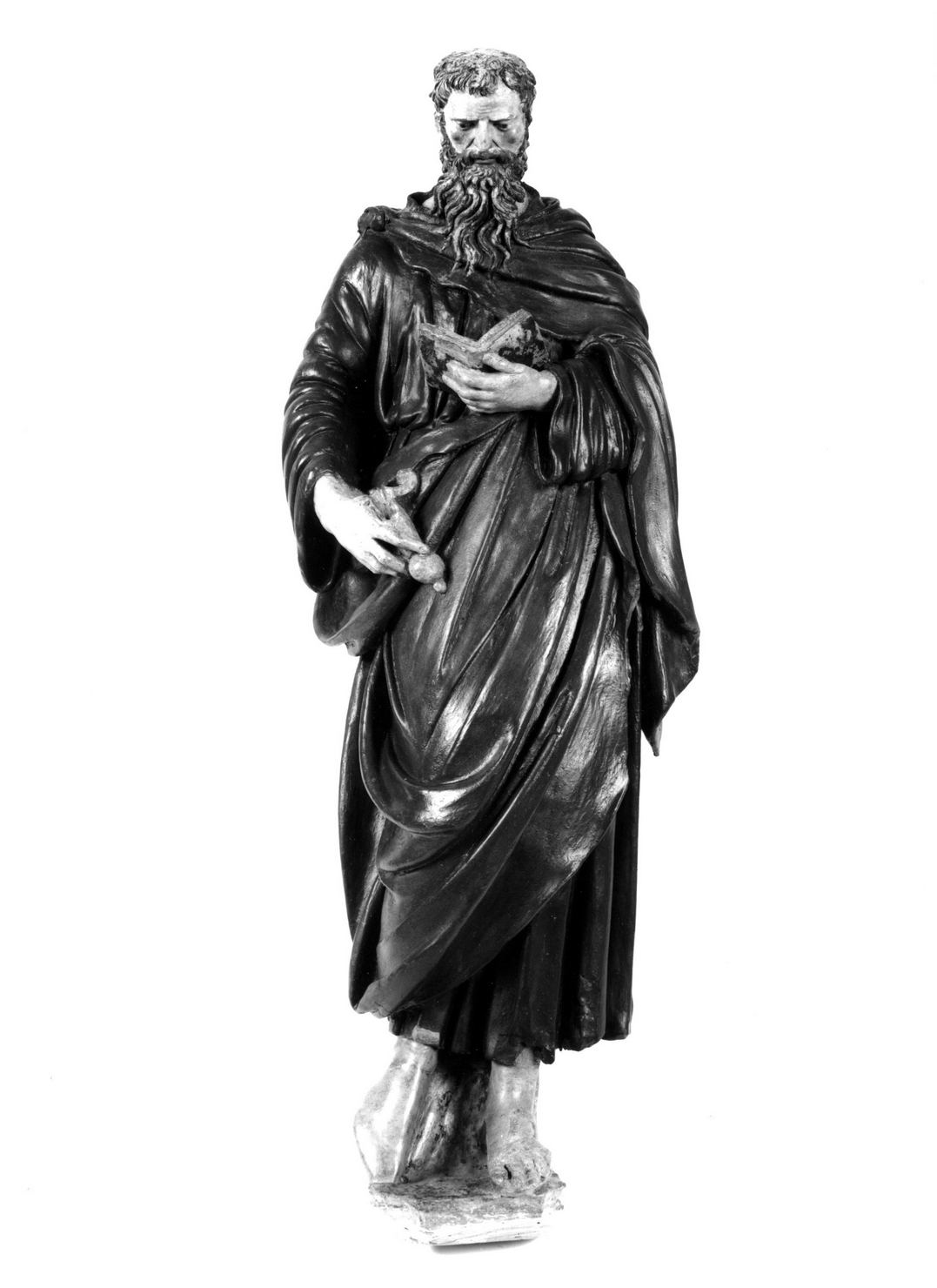 San Paolo (statua) di Galletti Carlo di Andrea (attribuito) (secondo quarto sec. XVI)