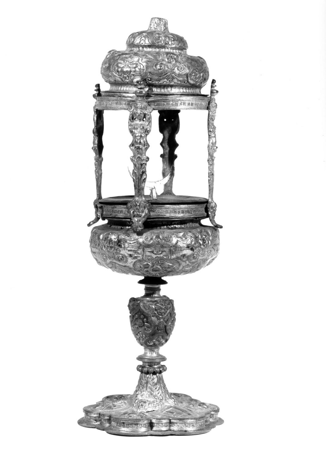 ostensorio architettonico - ambito senese (inizio sec. XVII)