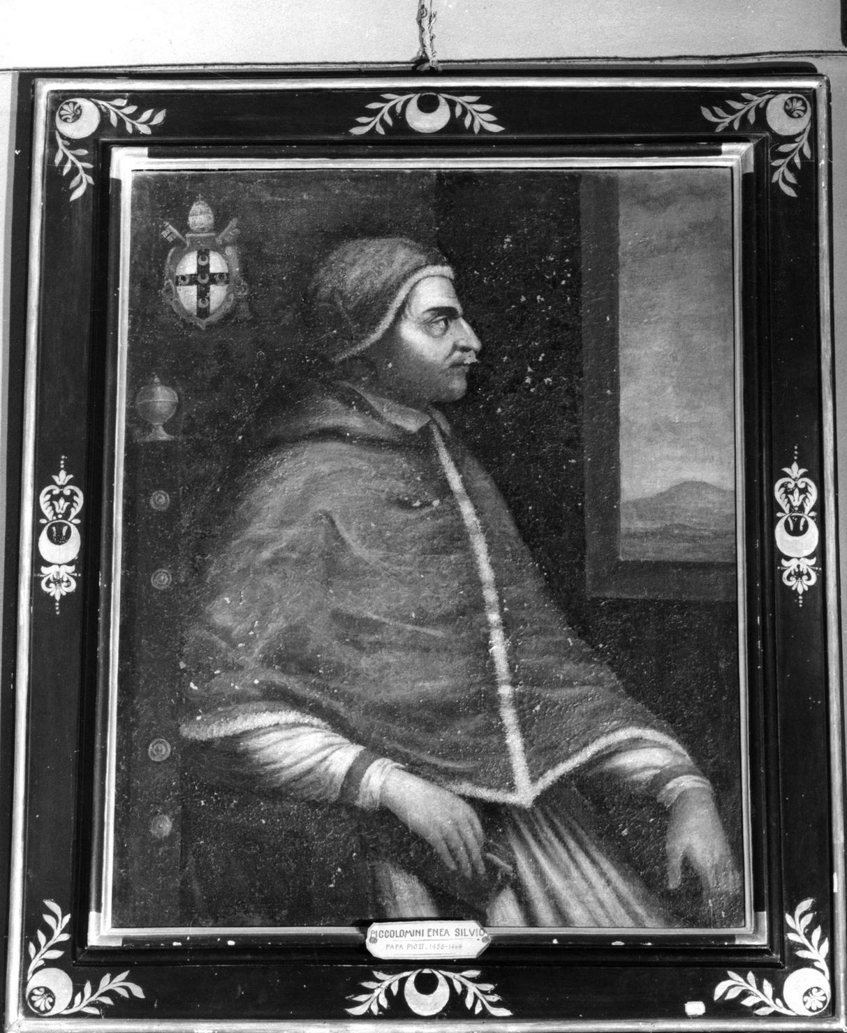 ritratto di Pio II (dipinto) - ambito senese (inizio sec. XVII)