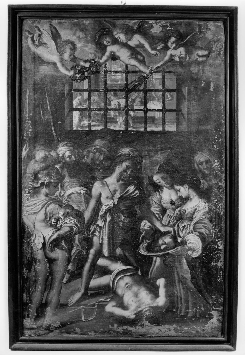 decapitazione di San Giovanni Battista (dipinto) di Nasini Francesco (sec. XVII)