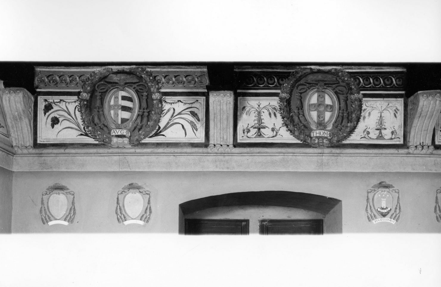 dipinto, complesso decorativo - ambito senese (sec. XVI)