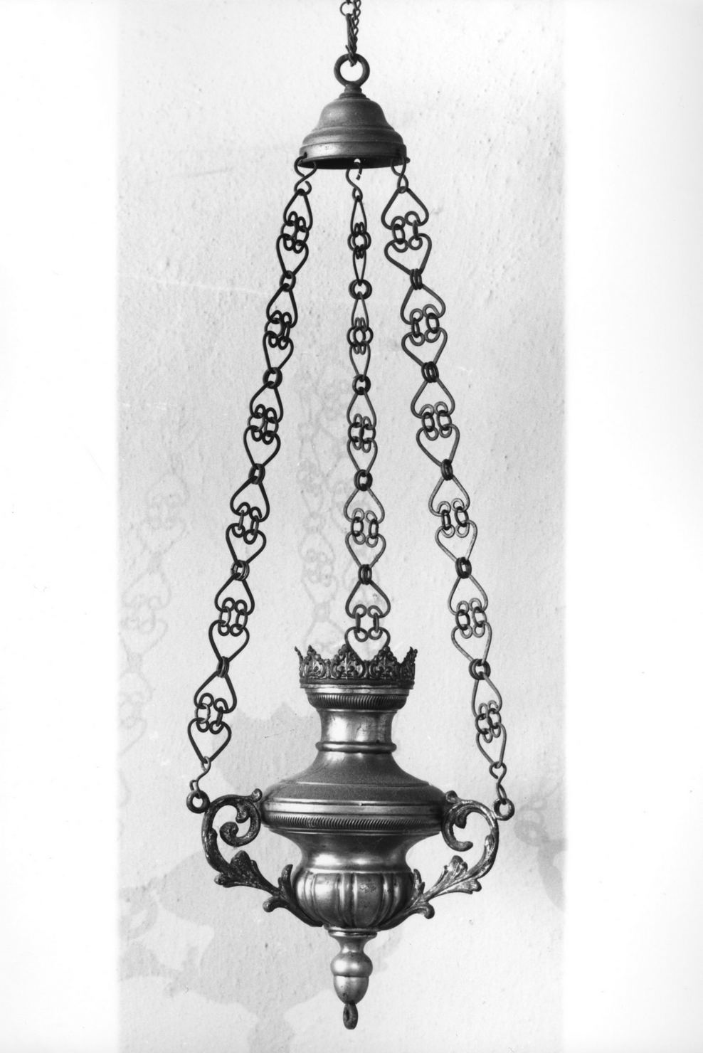 lampada pensile - produzione italiana (prima metà sec. XX)