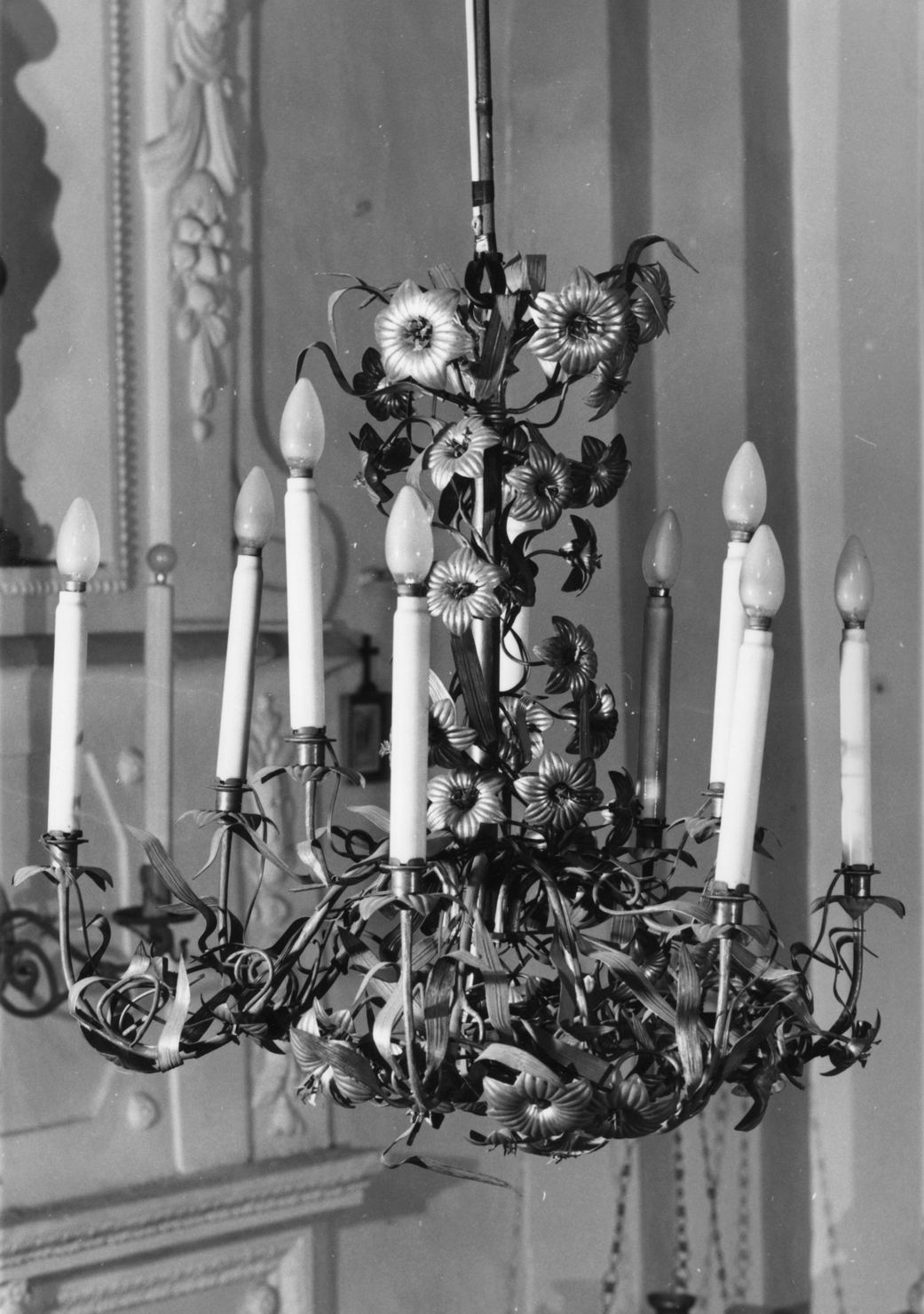 lampadario, serie - produzione italiana (inizio sec. XX)