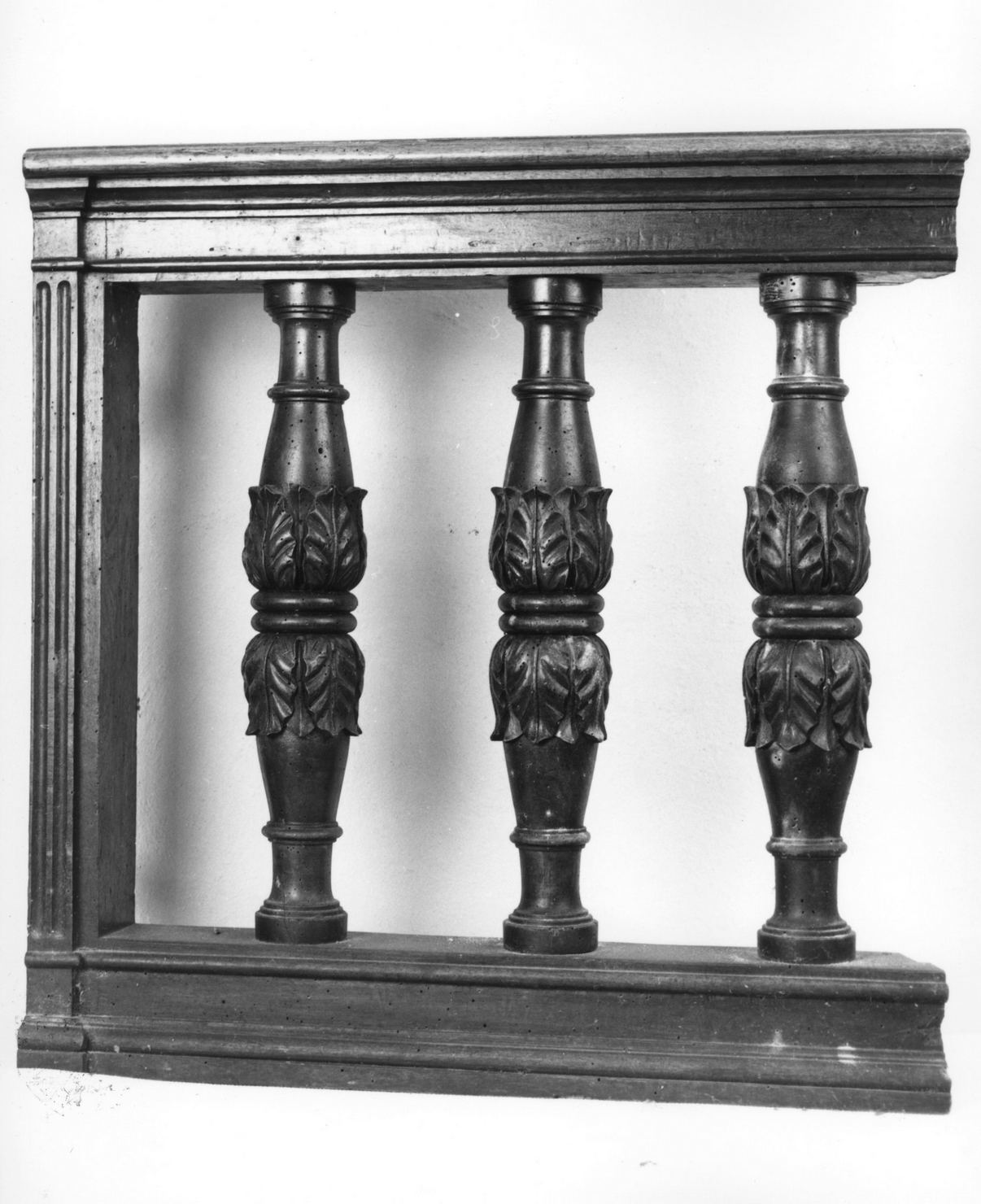 balaustrata, serie - manifattura toscana (seconda metà sec. XIX)