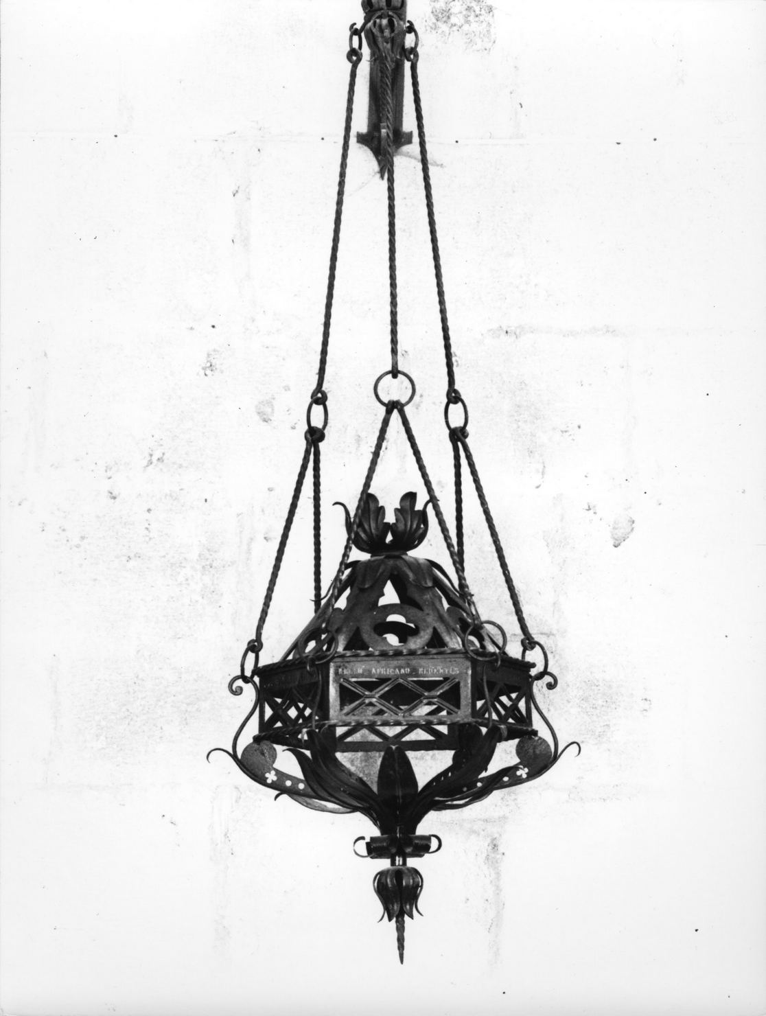 lampada pensile, serie - bottega toscana (sec. XX)