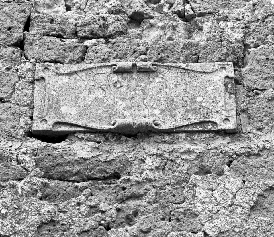 lapide - bottega toscana (sec. XVI)