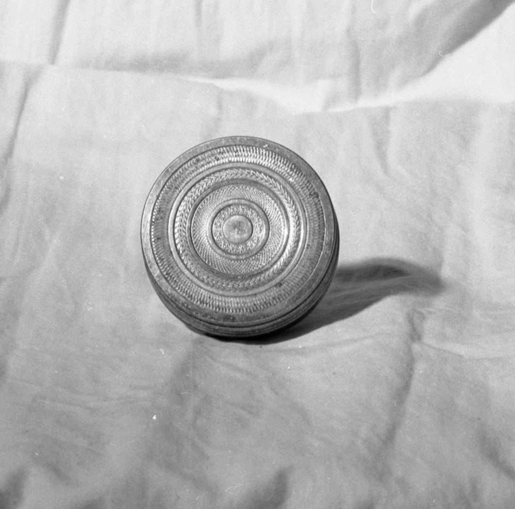 scatola per ostie - bottega toscana (prima metà sec. XIX)