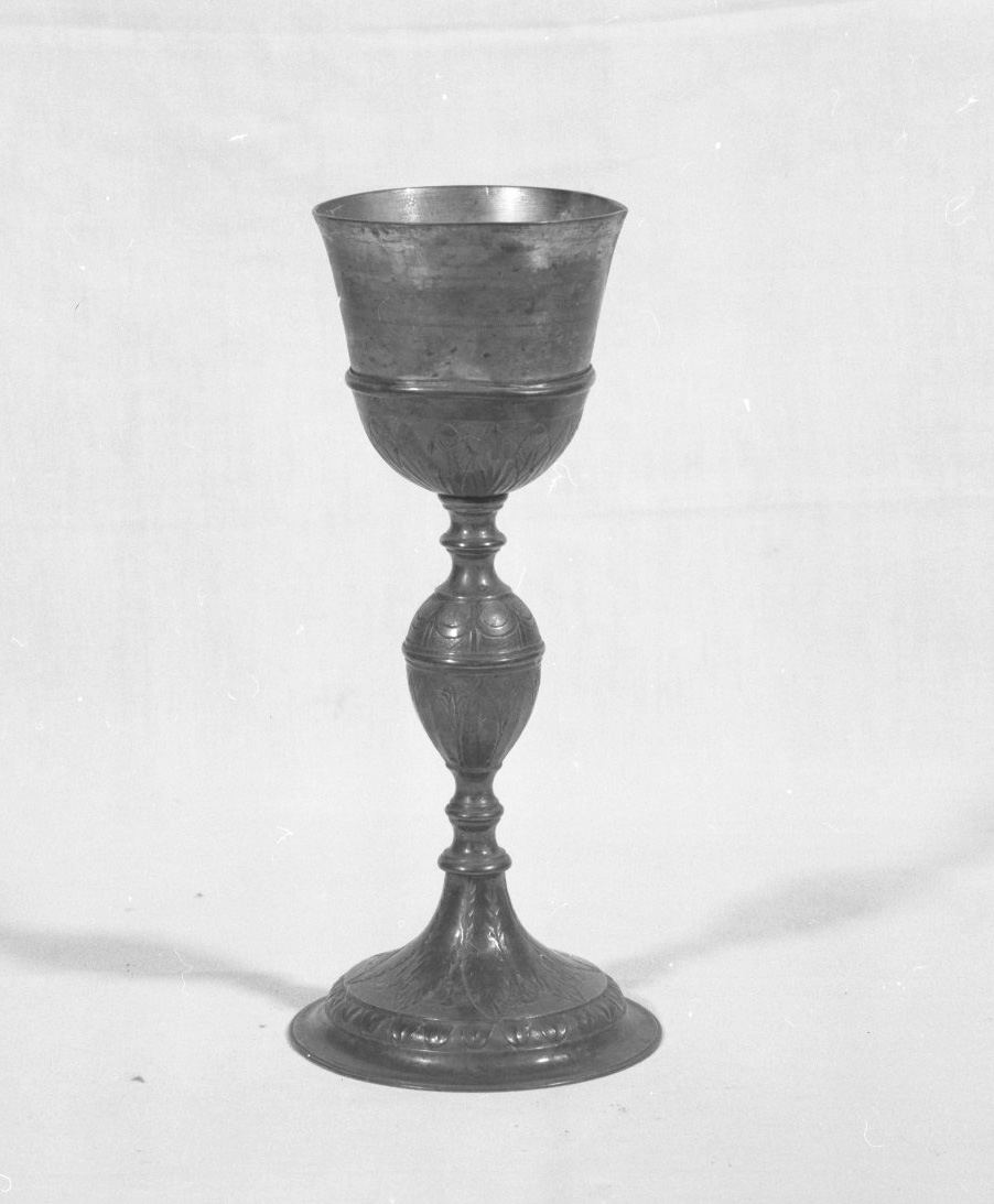 calice - bottega toscana, bottega toscana (prima metà sec. XIX, sec. XX)