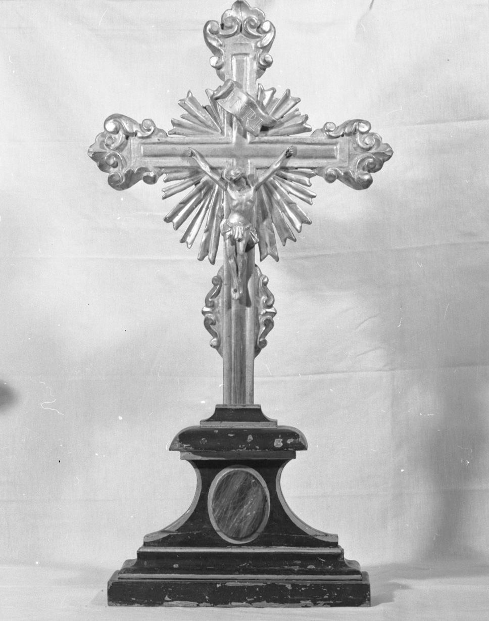 Cristo crocifisso (croce d'altare) - bottega toscana (sec. XVIII)