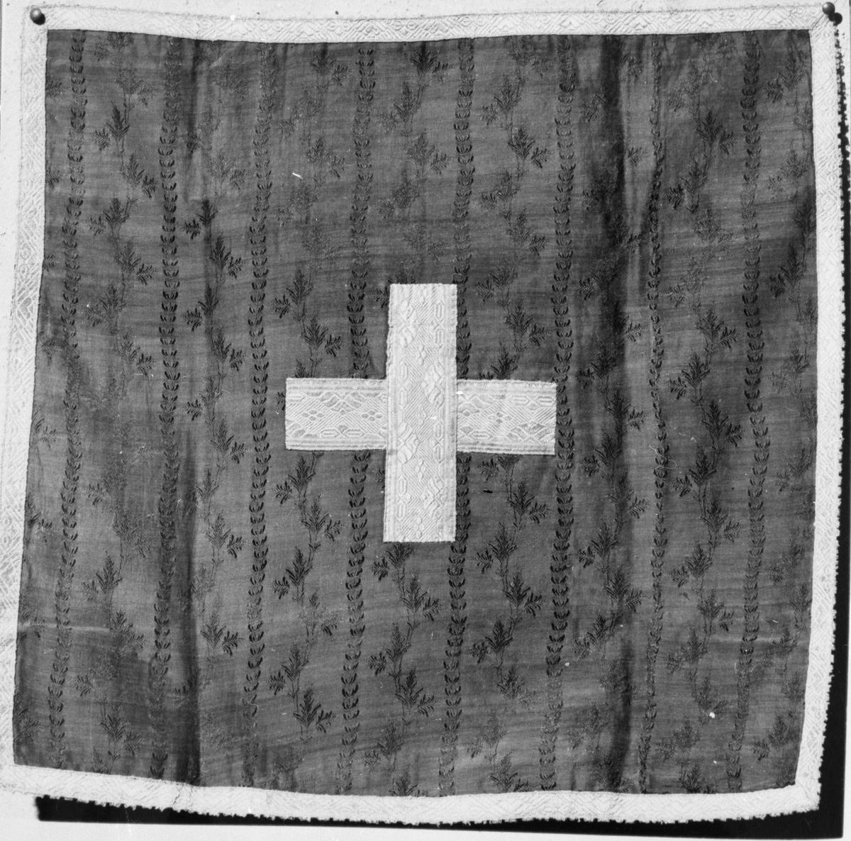 velo di calice, elemento d'insieme - manifattura toscana (seconda metà sec. XVIII)