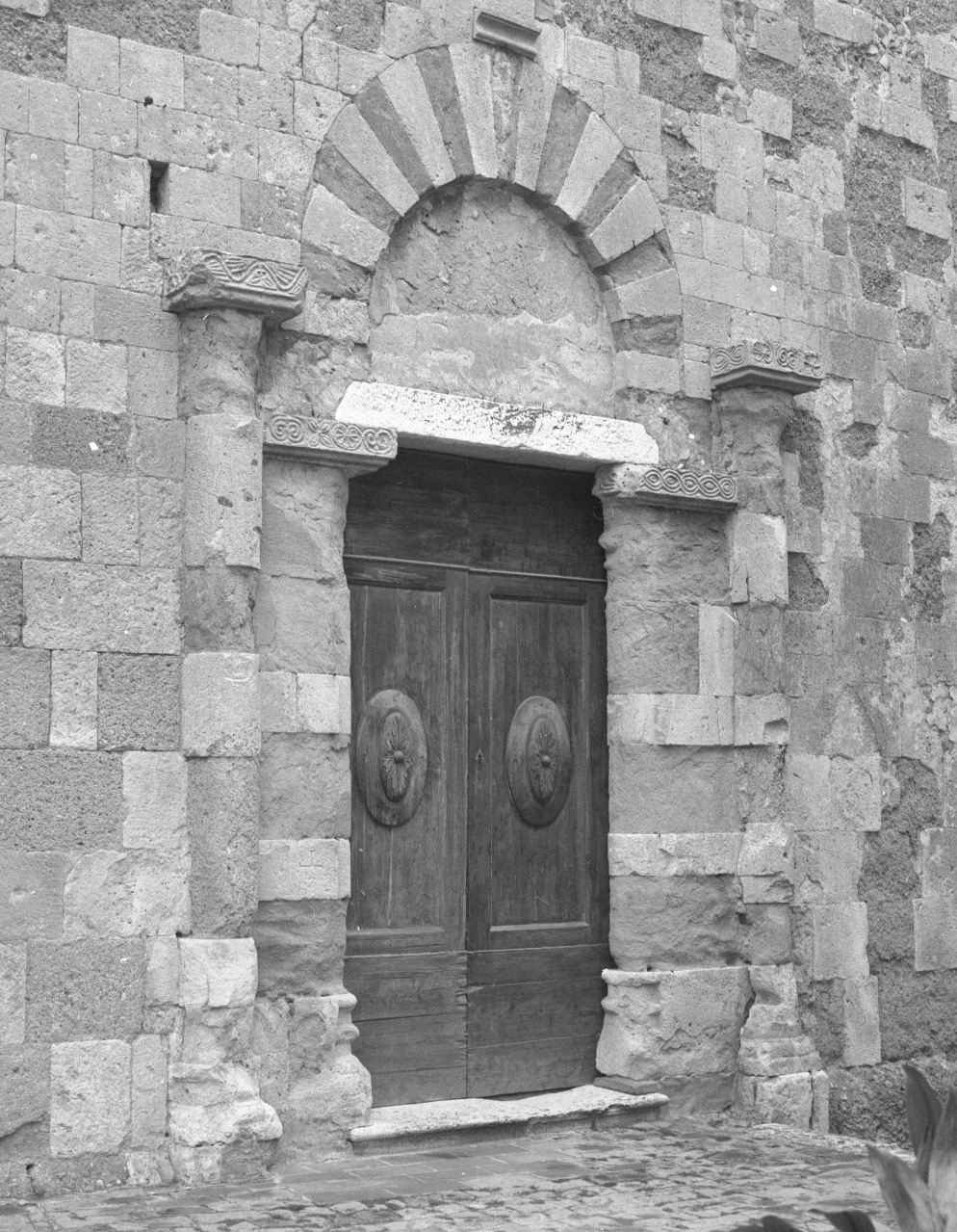 portone - a due battenti - bottega toscana (secc. XVIII/ XIX)