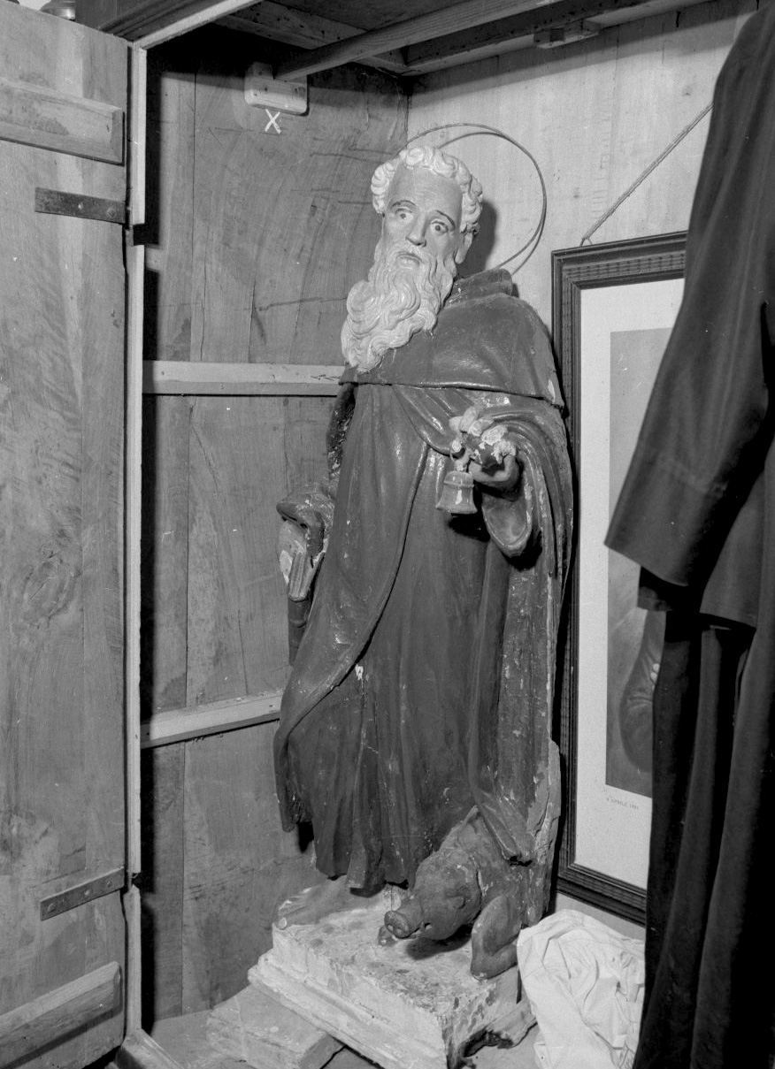 Sant'Antonio Abate (statua) - ambito toscano (sec. XVI)