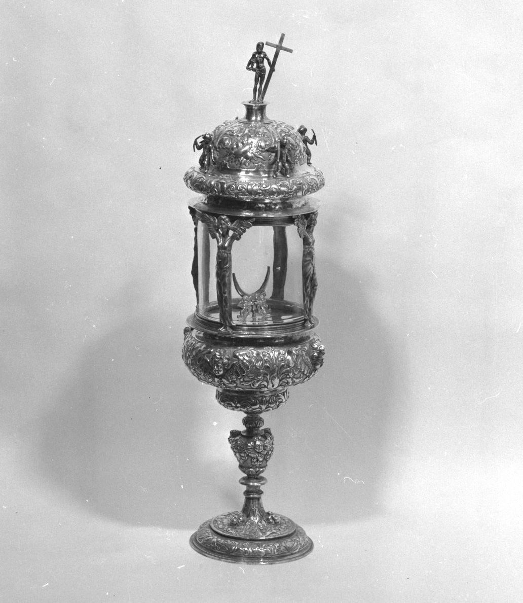 ostensorio architettonico - bottega lombarda (sec. XVII)