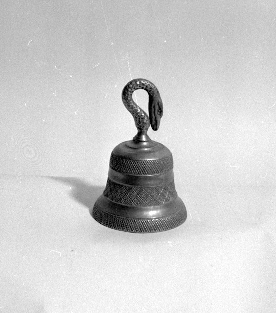 campanello d'altare - bottega toscana (prima metà sec. XIX)