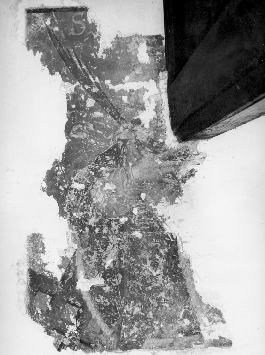 Santo martire (dipinto, frammento) di Nasini Francesco (sec. XVII)