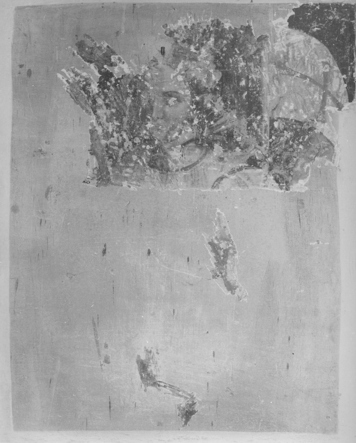 figura femminile (dipinto, frammento) di Nasini Francesco (sec. XVII)