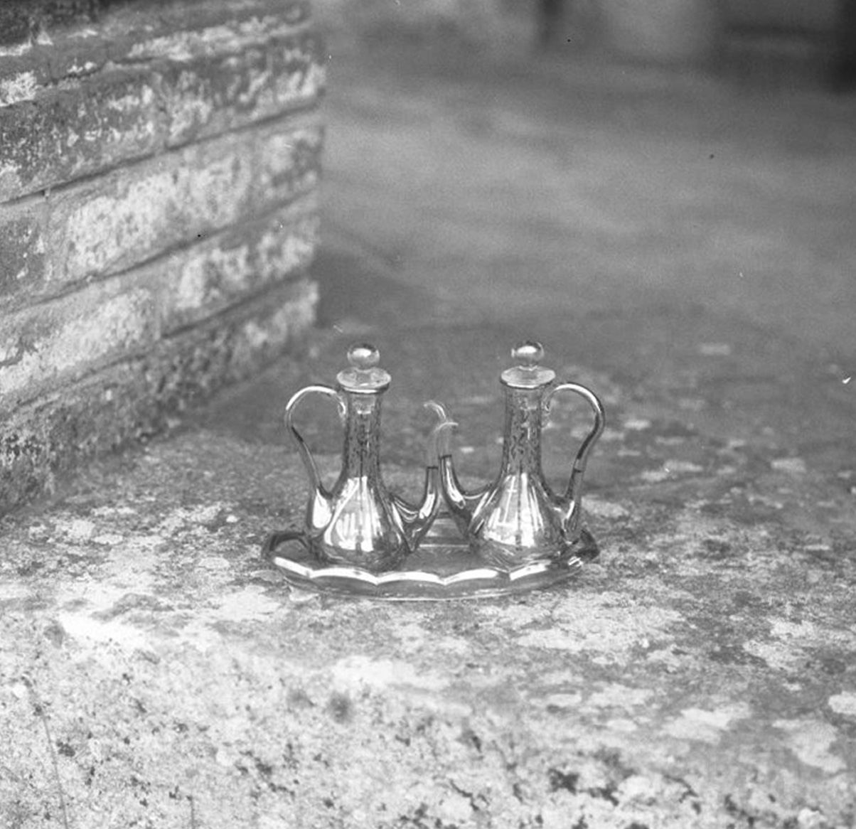 servizio di ampolline - bottega toscana (sec. XIX)