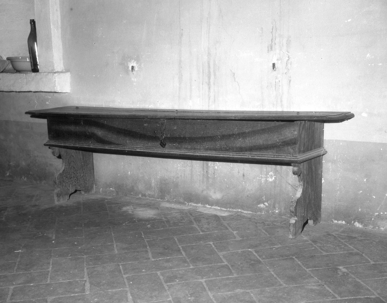 panca - bottega toscana (prima metà sec. XIX)