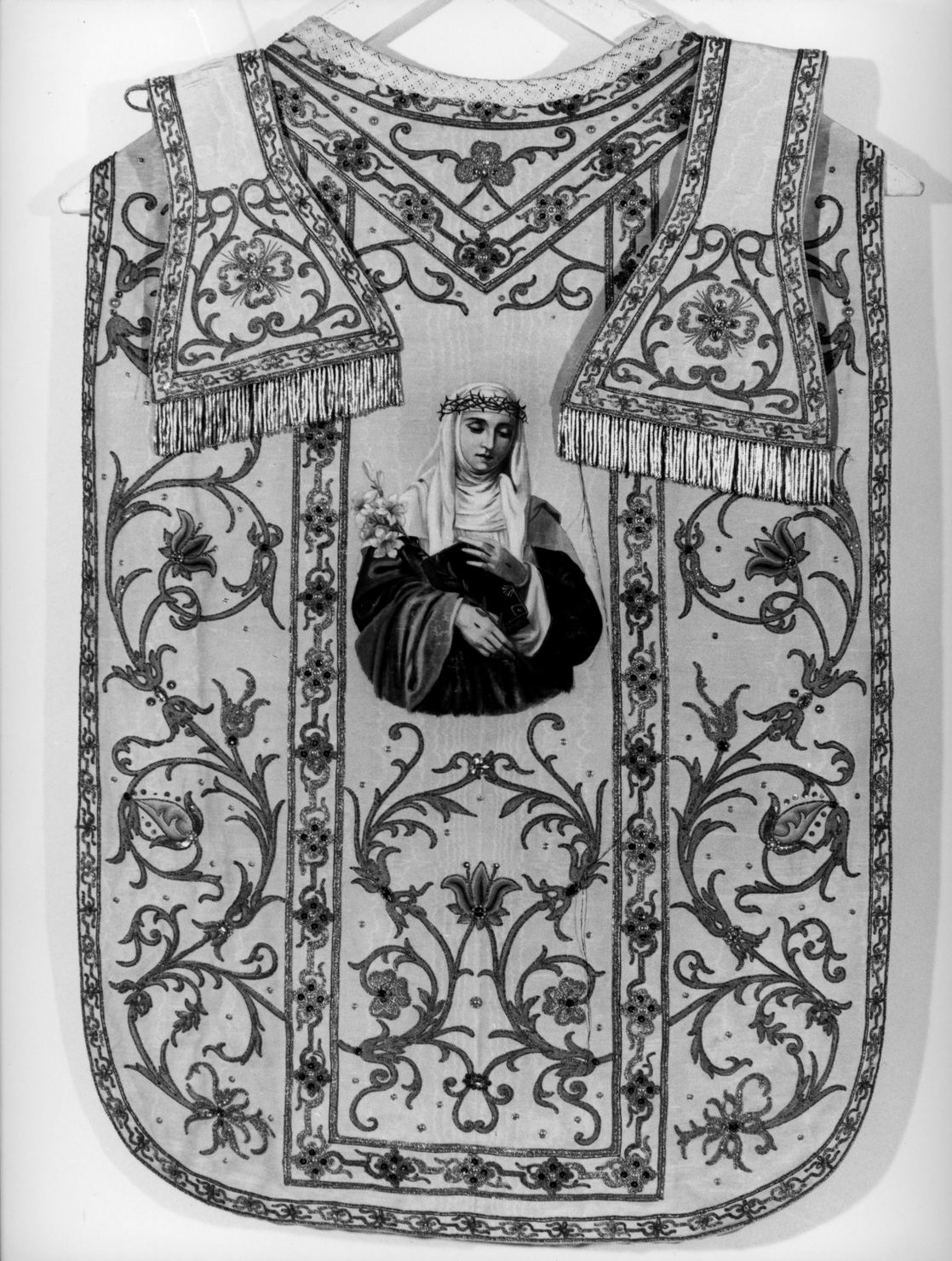 pianeta, elemento d'insieme - manifattura senese (ultimo quarto sec. XIX)