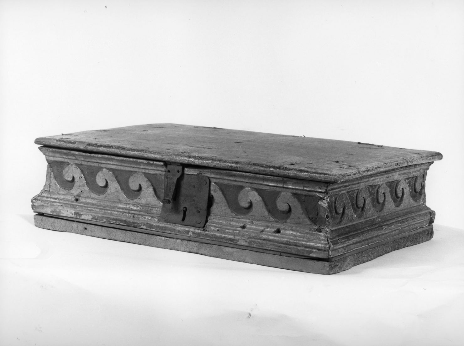 cassetta - bottega senese (fine/inizio secc. XIX/ XX)